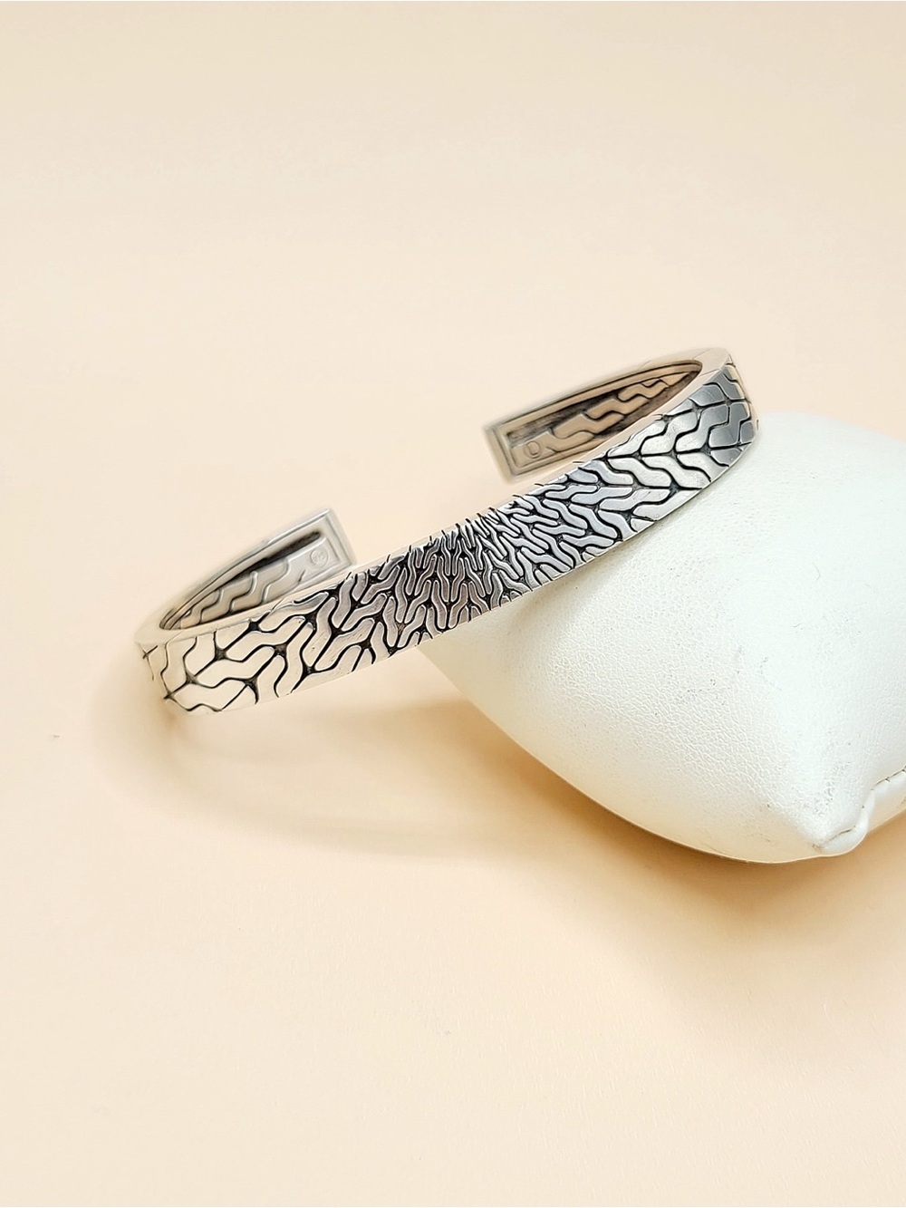 John Hardy Classic Chain Radial Cuff Bracelet In Sterling Silver, 9mm